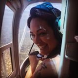 Andrea in cockpit
